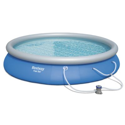 Bestway 15 ft. x 33 in. Fast Set Pool Set