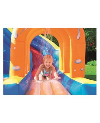 Image showing  H2OGO! 13 ft. 9 in. x 10 ft. 6 in. x 8 ft. 6 in. Huricane Tunnel Blast Mega Water Park, 53304E