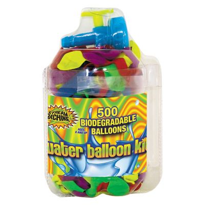 Water Sports Water Balloon Refill Kit, Biodegradable Balloons, 500 pk.