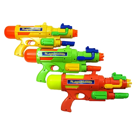 Water Sports Flash Flood Water Launcher, 17 in. Single Barrel, Colors Vary