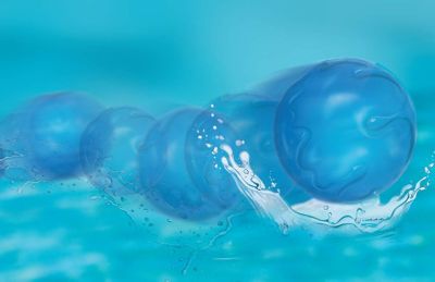 Image showing  Waterballz Throw and Catch Water Ball Game