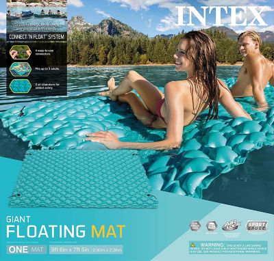 Image showing 6 th Intex Giant Floating Pool Mat