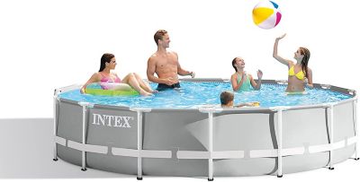 Image showing  10 ft. x 30 in. Prism Frame Premium Round Pool Set