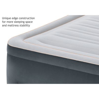Image showing  18 in. Twin Dura-Beam Plus Series Elevated Air Mattress with Internal Pump