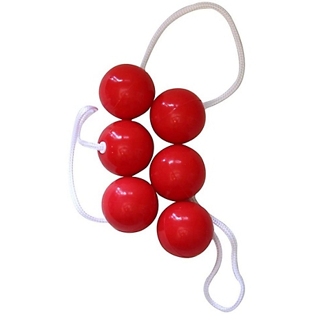 Bolaball Bola's Soft Rubber Balls, Red, 3-Pack