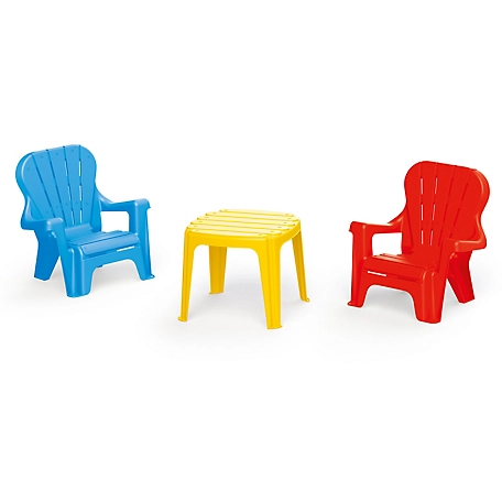 Dolu Toy Factory Children's Plastic Table and Chairs Set
