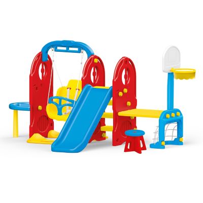 Dolu Toy Factory 7-In-1 Backyard Playground