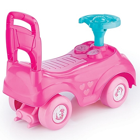 Dolu Toy Factory Sit and Ride Toy, Pink Unicorn
