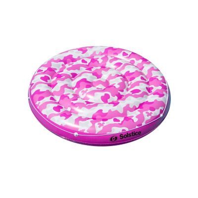 Swimline Solstice Camo Print Island Pool Float