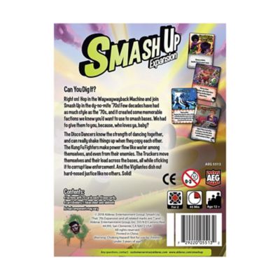 Image showing  Smash Up: That 70s Expansion Card Game