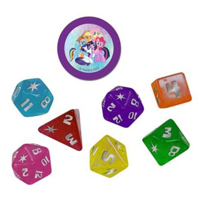 Renegade Game Studios My Little Pony: Roleplaying Game Dice Set, RPG Accessory