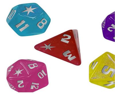 Image showing  My Little Pony: Roleplaying Game Dice Set, RPG Accessory