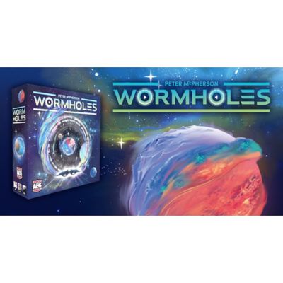 Image showing  Wormholes Galactic Board Game, 1-5 Players, For Ages 14+