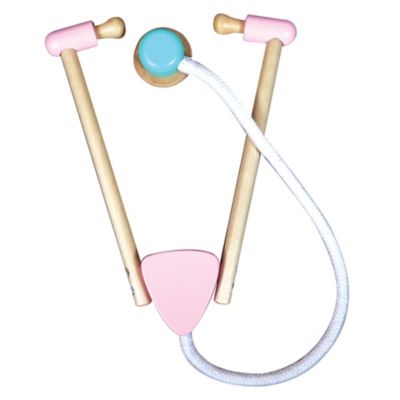 Image showing  Doctor Baby Doll Set with Wooden Accessories