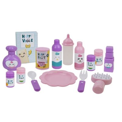 Image showing  Mermaid Doll Stroll N Play and Care Playset, 21 pc.