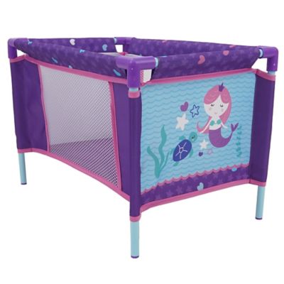 Image showing  Mermaid Doll Stroll N Play and Care Playset, 21 pc.