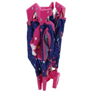 Image showing  Kids' Pretend Play Unicorn Sleep n Care Doll Playard