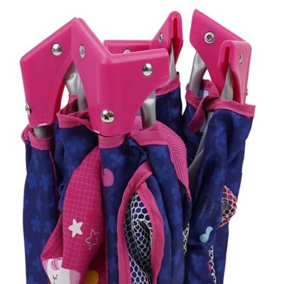 Image showing  Kids' Pretend Play Unicorn Sleep n Care Doll Playard