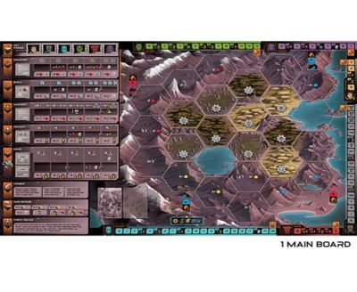 Image showing 6 th Renegade Game Studios Circadians: Chaos Order Strategy Board Game