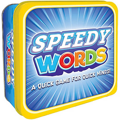 FoxMind Games Speedy Words Game, Family Card Game
