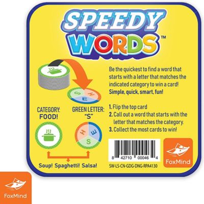 Image showing  Speedy Words Game, Family Card Game