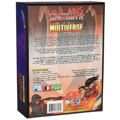 Image showing  Sentinels of the Multiverse: Villains of the Multiverse Comic Book Game Card Game