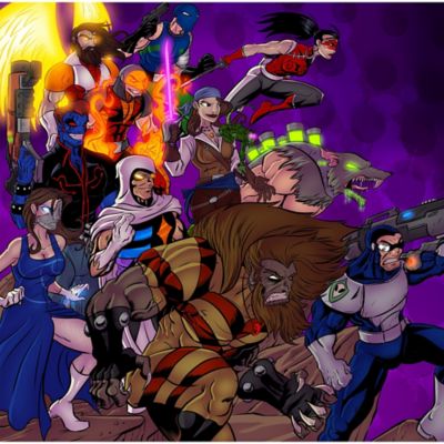 Image showing  Sentinels of the Multiverse: Villains of the Multiverse Comic Book Game Card Game