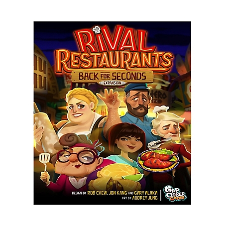 Gap Closer Games Rival Restaurants: Back for Seconds Expansion Strategy and Negotiating Game