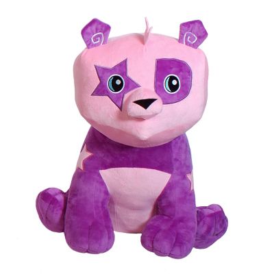 Fiesta Toy Animal Jam Plush Purple Panda by Fiesta, 14 in.