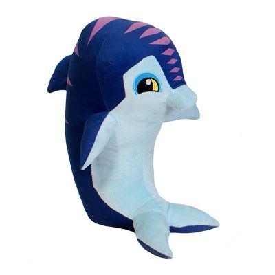 Fiesta Toy Animal Jam Plush Blue Dolphin by Fiesta, 15 in.