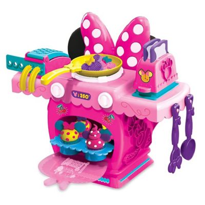 Image showing  Disney Minnie Mouse Softee Dough Mold N Play Kitchen