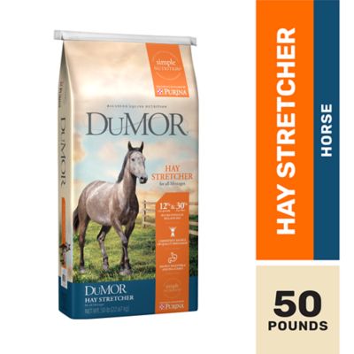 DuMOR Hay Stretcher Pelleted Horse Feed, 50 lb. Bag