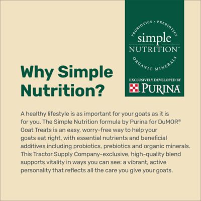 Image showing 5 th DuMOR Apple Flavor Goat Treats with Digestive Support, 4 lb.