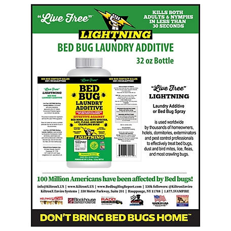 KiltronX 32 oz. Dr. Cugini Laundry Bug Additive