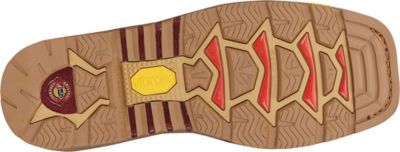 Image showing 1 th Justin Men's Montana Square Nano Composite Toe Waterproof Work Boots, 11 in.