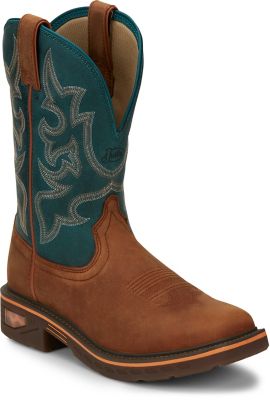 Justin Men's Resistor 11 in. Square Soft Toe Work Boot