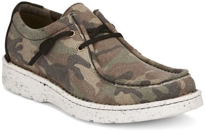 Justin Men's Hazer Moc Toe Shoes