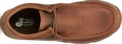 Image showing  Men's Cappie Round Moc Alloy Toe Work Boots, 4 in.