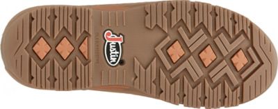 Image showing 1 th Justin Men's Corbett Moc Toe Waterproof Lace-Up Work Boots, 5 in.