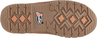 Image showing 1 th Justin Men's Corbett Alloy Toe Waterproof Moc Work Boots, 5 in.