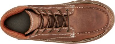 Image showing 2 th Justin Men's Corbett Alloy Toe Waterproof Moc Work Boots, 5 in.