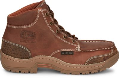 Image showing  Men's Corbett Alloy Toe Waterproof Moc Work Boots, 5 in.