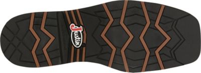 Image showing 1 th Justin Men's Bolt Square Nano Composite Toe Work Boots, 11 in.