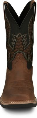 Image showing 3 th Justin Men's Bolt Square Nano Composite Toe Work Boots, 11 in.