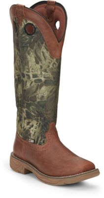 Justin snake boots outlet with zipper