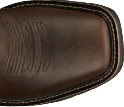 Image showing 2 th Justin Men's Soft Toe Driller Waterproof Square Work Boots, 11 in.