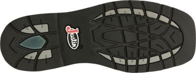 Image showing 1 th Justin Men's Soft Toe Driller Waterproof Square Work Boots, 11 in.