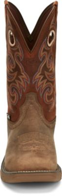 Image showing  Men's Stampede Rush 11 in. Wide Square Toe Western Boots