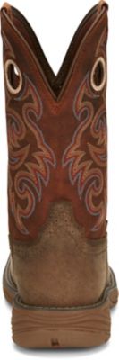Image showing 5 th Justin Men's Stampede Rush 11 in. Wide Square Toe Western Boots