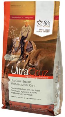 UltraCruz Equine Wellness/Joint Care Pelleted Supplement for Horses, 10 lb.